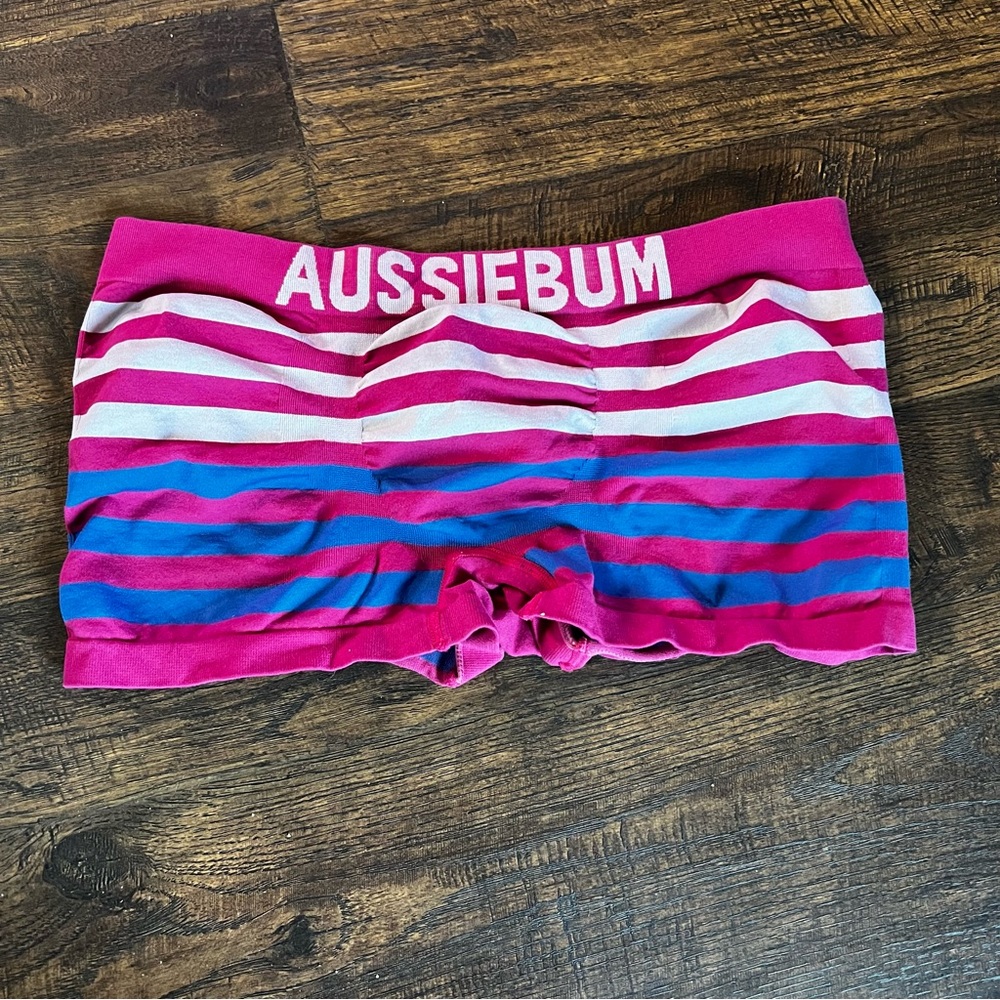 Aussiebum Squarecut Trunks Briefs Pouch in Front Size XL Hot Pink